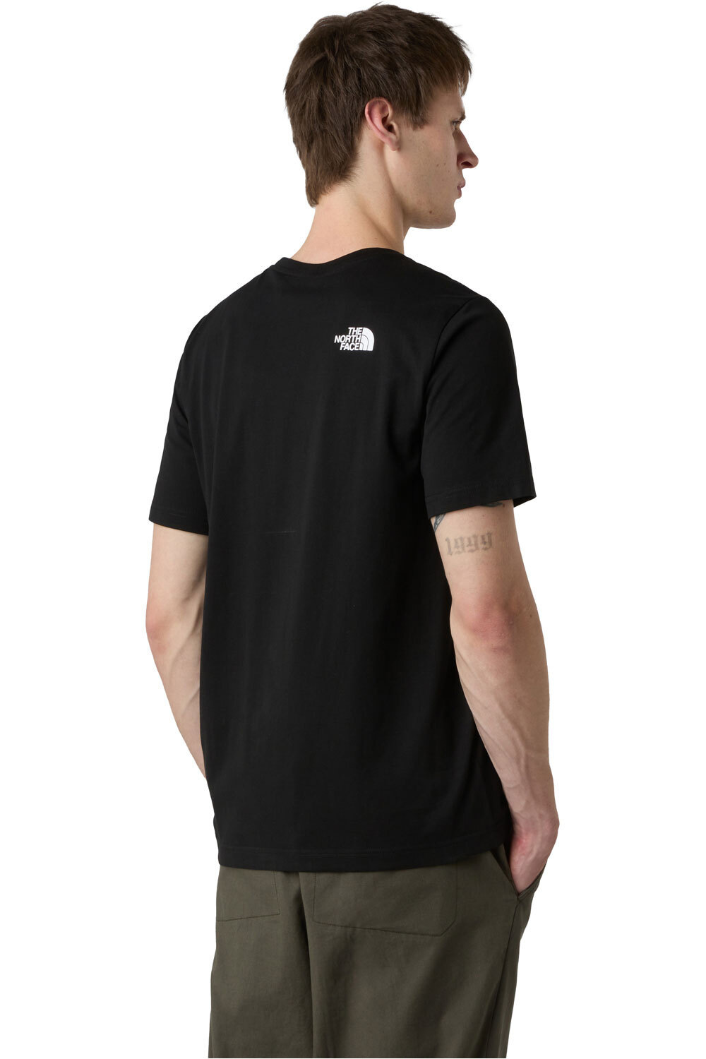 The North Face camiseta manga corta hombre M SS FINE TEE vista trasera