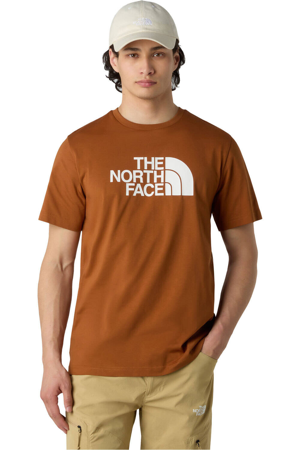 The North Face camiseta manga corta hombre _M_M SS EASY TEE vista frontal