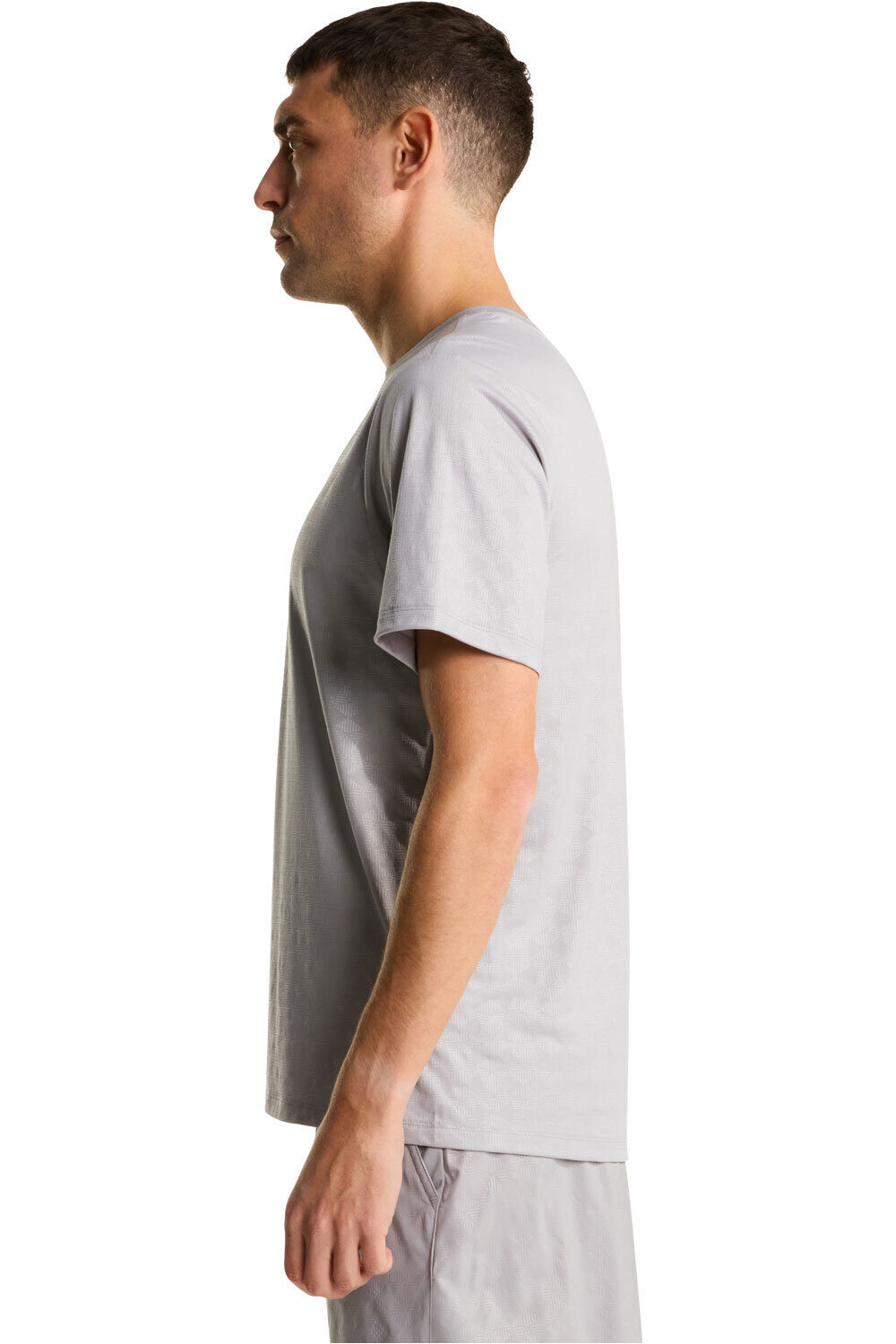 The North Face camiseta montaña manga corta hombre M 24/7 PENTADOME EMBOSSED REG SHORT SLEE vista detalle