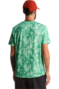 The North Face camiseta montaña manga corta hombre M 24/7 SHORT SLEEVE T-SHIRT REG-PRINT vista trasera