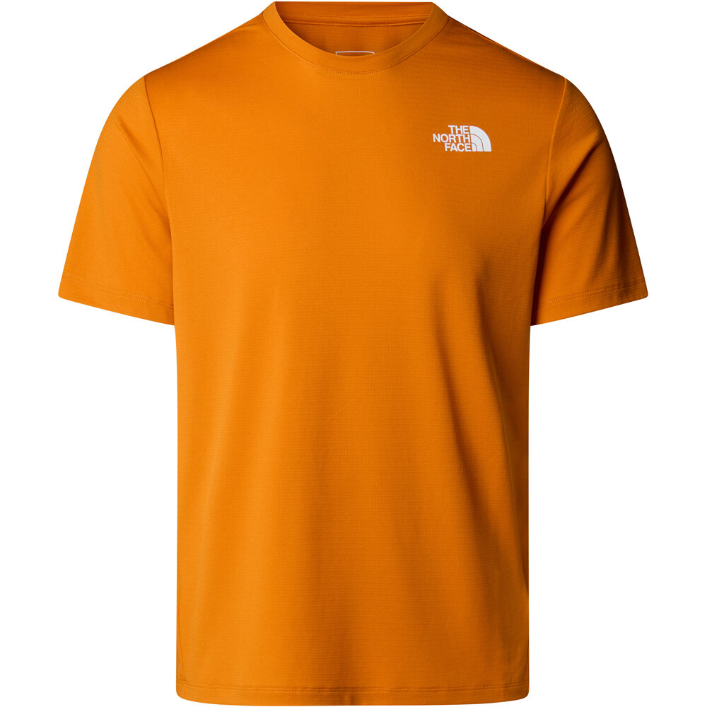 The North Face camiseta montaña manga corta hombre M 24/7 S/S TEE REG vista detalle