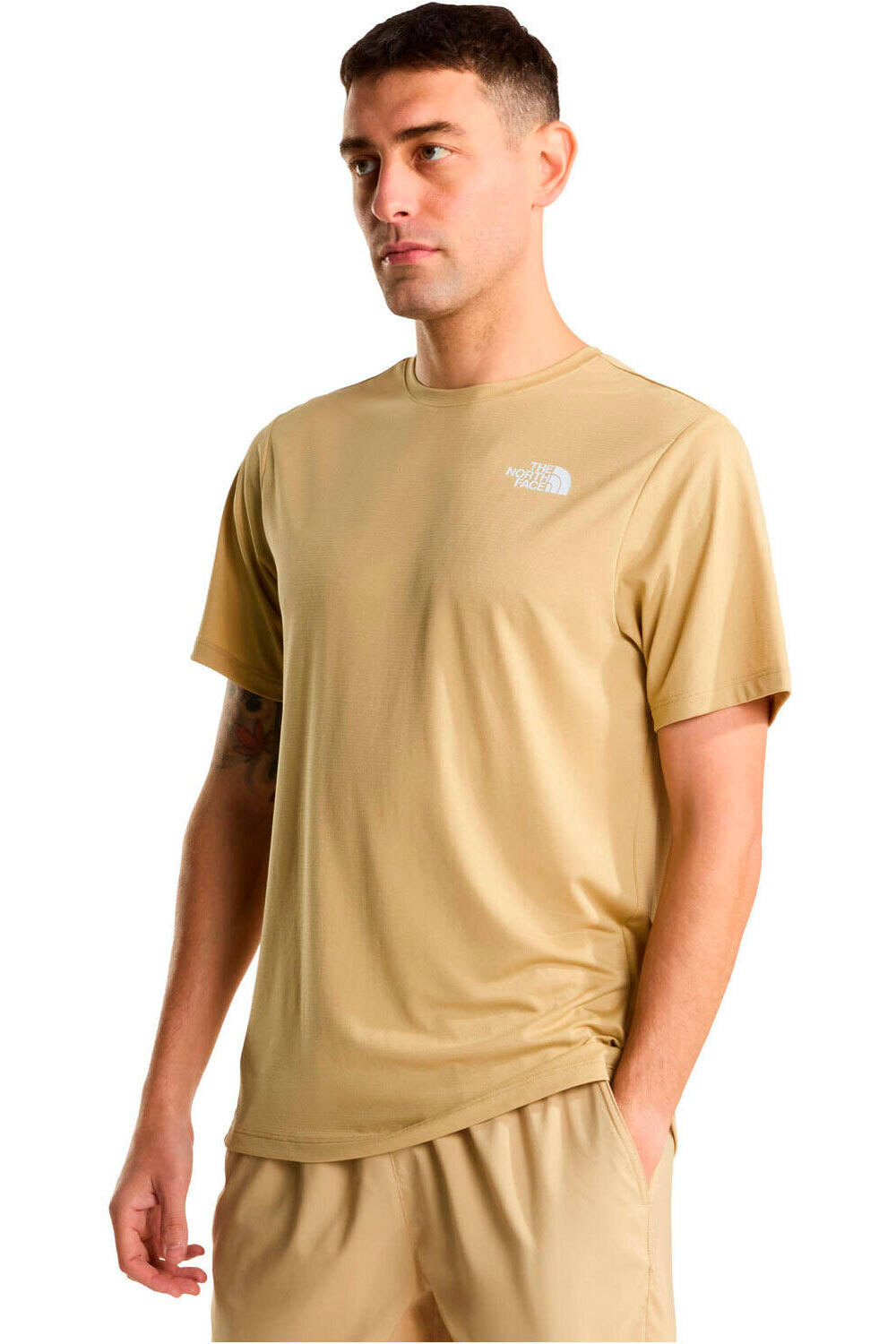 The North Face camiseta montaña manga corta hombre M 24/7 S/S TEE REG vista frontal