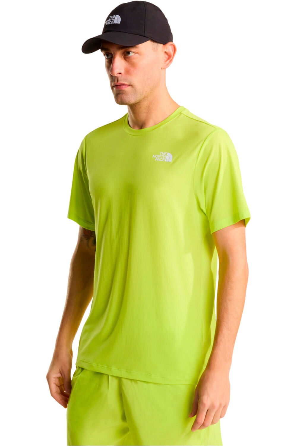 The North Face camiseta montaña manga corta hombre M 24/7 S/S TEE REG vista frontal