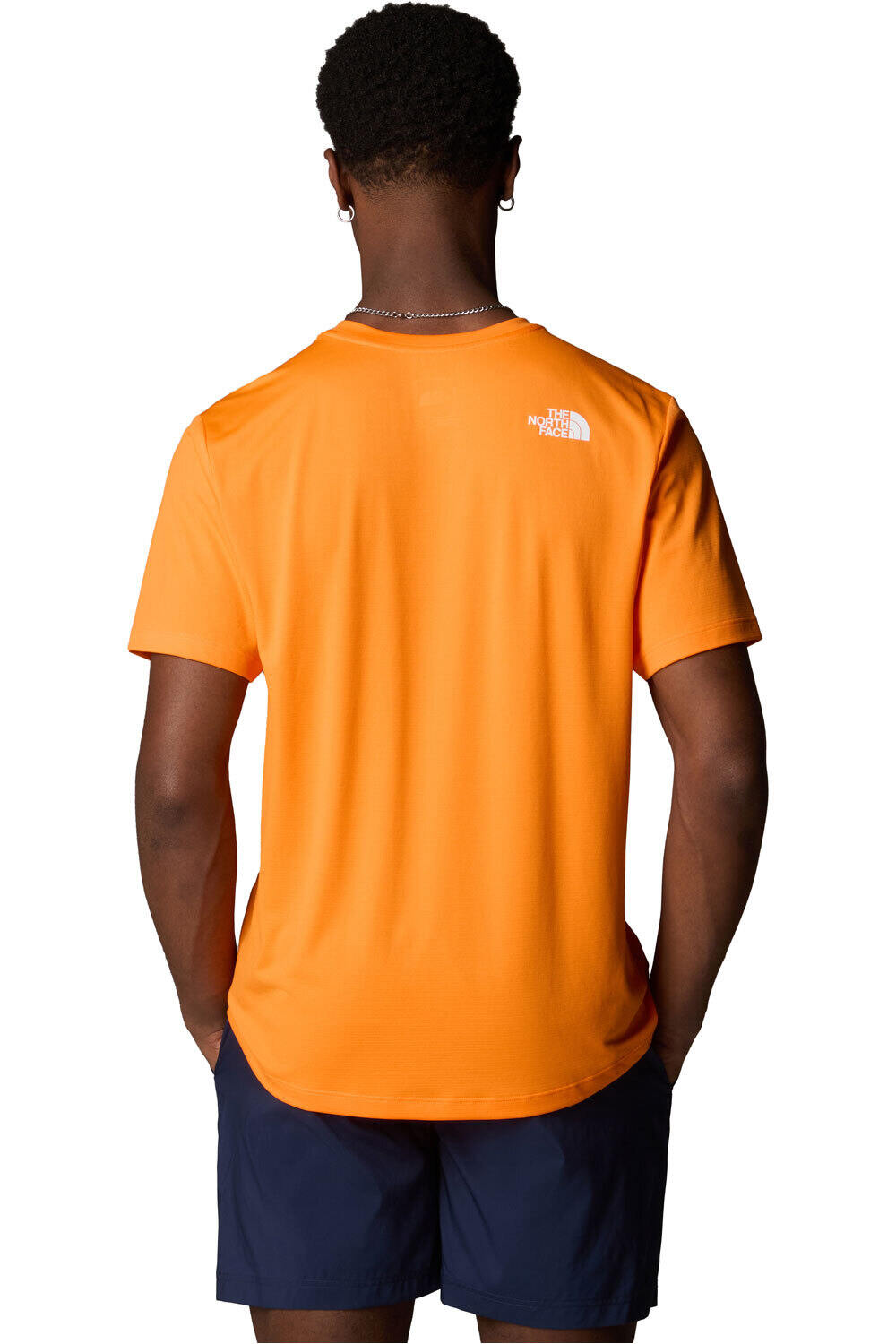 The North Face camiseta montaña manga corta hombre M 24/7 S/S TEE REG vista trasera