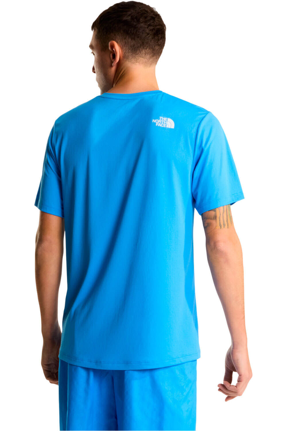 The North Face camiseta montaña manga corta hombre M 24/7 S/S TEE REG vista trasera