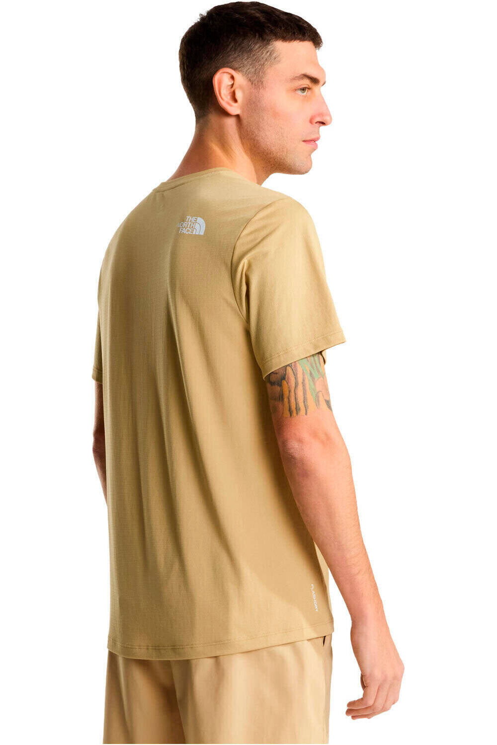 The North Face camiseta montaña manga corta hombre M 24/7 S/S TEE REG vista trasera