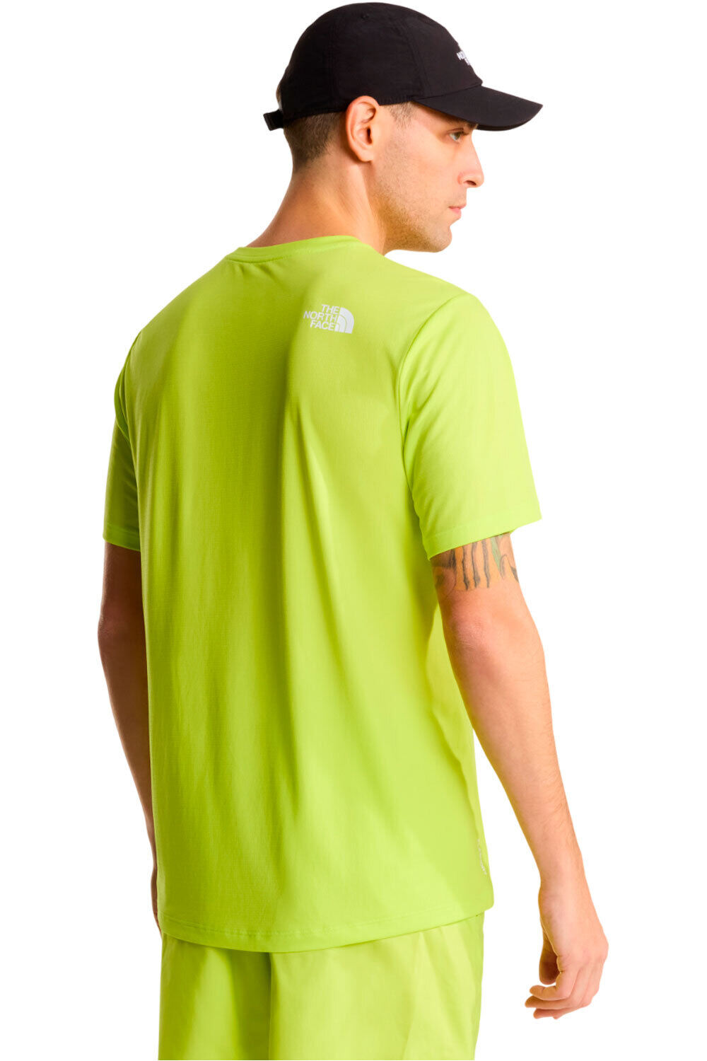 The North Face camiseta montaña manga corta hombre M 24/7 S/S TEE REG vista trasera