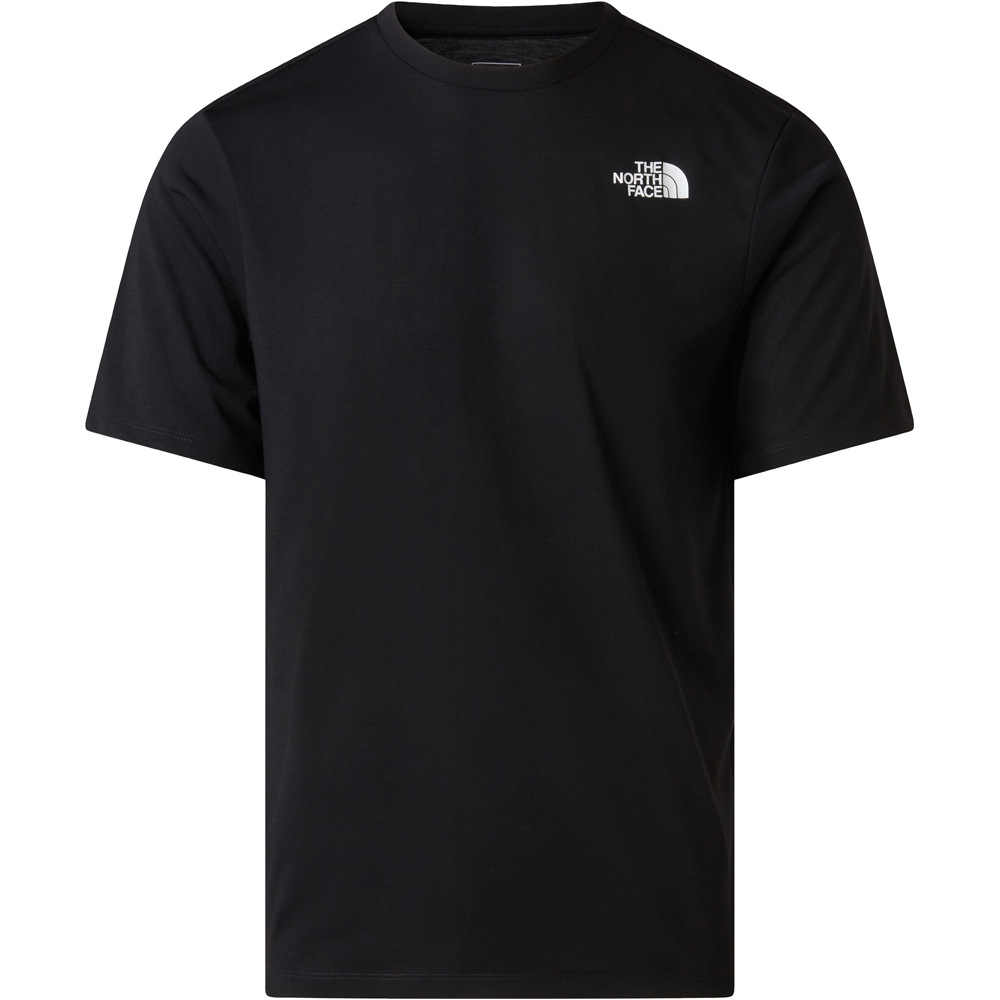 The North Face camiseta montaña manga corta hombre M BITMAP LOGO SHORT SLEEVES TEE-GRAPHIC vista detalle