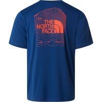 The North Face camiseta montaña manga corta hombre M BITMAP LOGO SHORT SLEEVES TEE-GRAPHIC vista trasera