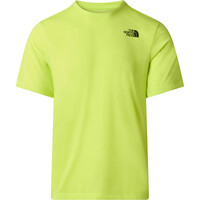 The North Face camiseta montaña manga corta hombre M BITMAP SILHOUETTE SHORT SLEEVES TEE-GR vista frontal