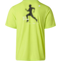 The North Face camiseta montaña manga corta hombre M BITMAP SILHOUETTE SHORT SLEEVES TEE-GR vista trasera