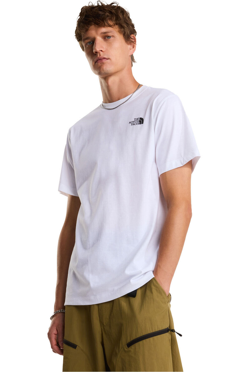 The North Face camiseta montaña manga corta hombre M BOX NSE CELEBRATION REG SS TEE vista frontal