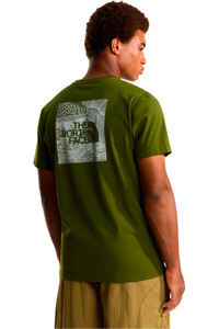 The North Face camiseta montaña manga corta hombre M BOX NSE CELEBRATION REGULAR SHORT SLEE vista trasera