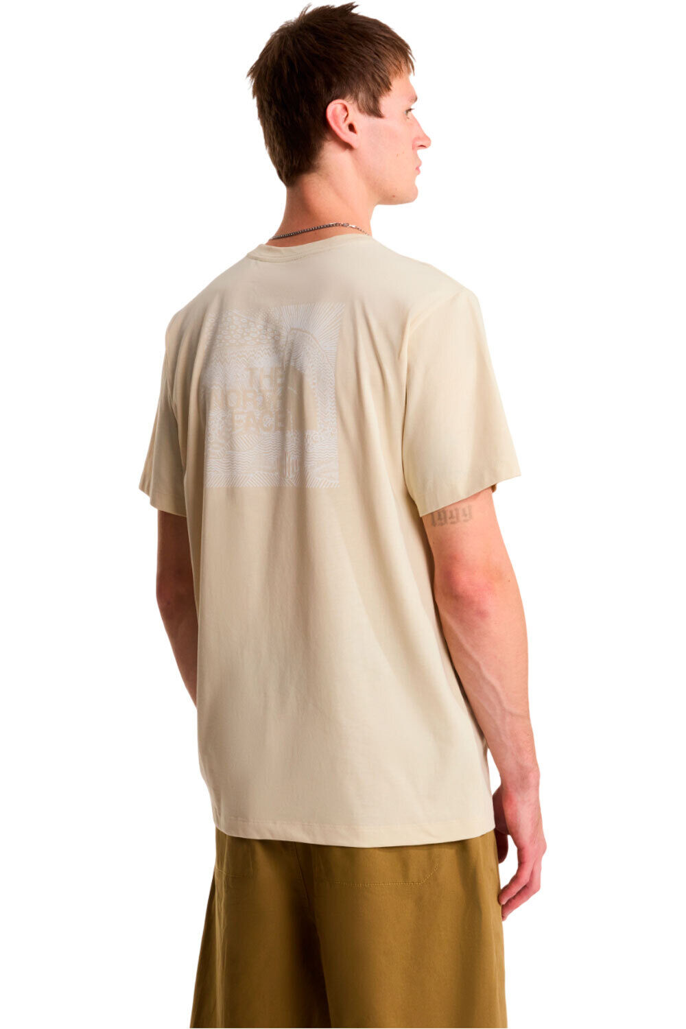 The North Face camiseta montaña manga corta hombre M BOX NSE CELEBRATION REGULAR SHORT SLEE vista trasera