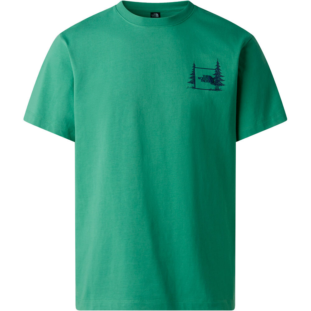 The North Face camiseta montaña manga corta hombre M CAMPING RELAXED SHORT SLEEVE TEE-GRAPH vista detalle