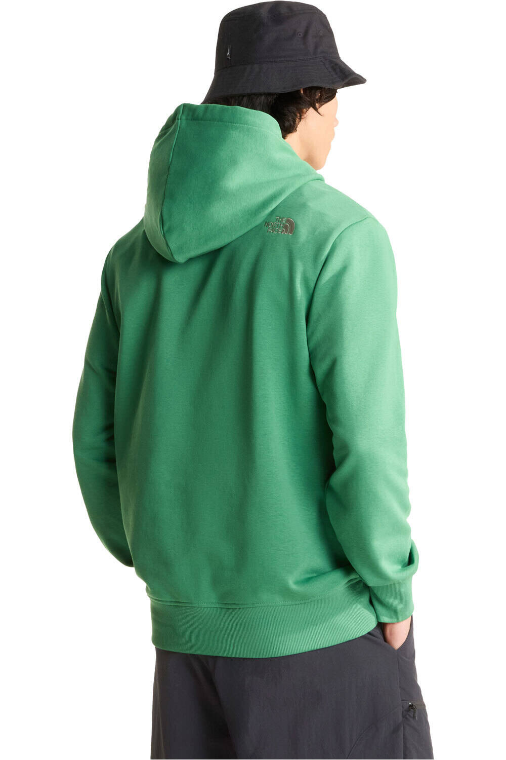 The North Face camiseta montaña manga corta hombre M DREW PEAK LIGHT REGULAR HOODIE vista trasera