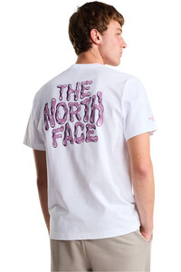 The North Face camiseta montaña manga corta hombre M DRIP LOGO RELAXED SHORT SLEEVE TEE-GRA vista trasera
