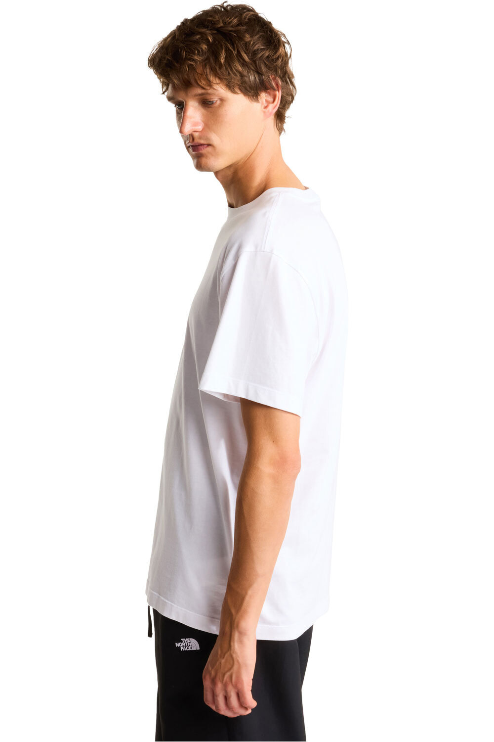 The North Face camiseta montaña manga corta hombre M ESSENTIAL CENTER LOGO RELAXED SHORT SL vista detalle