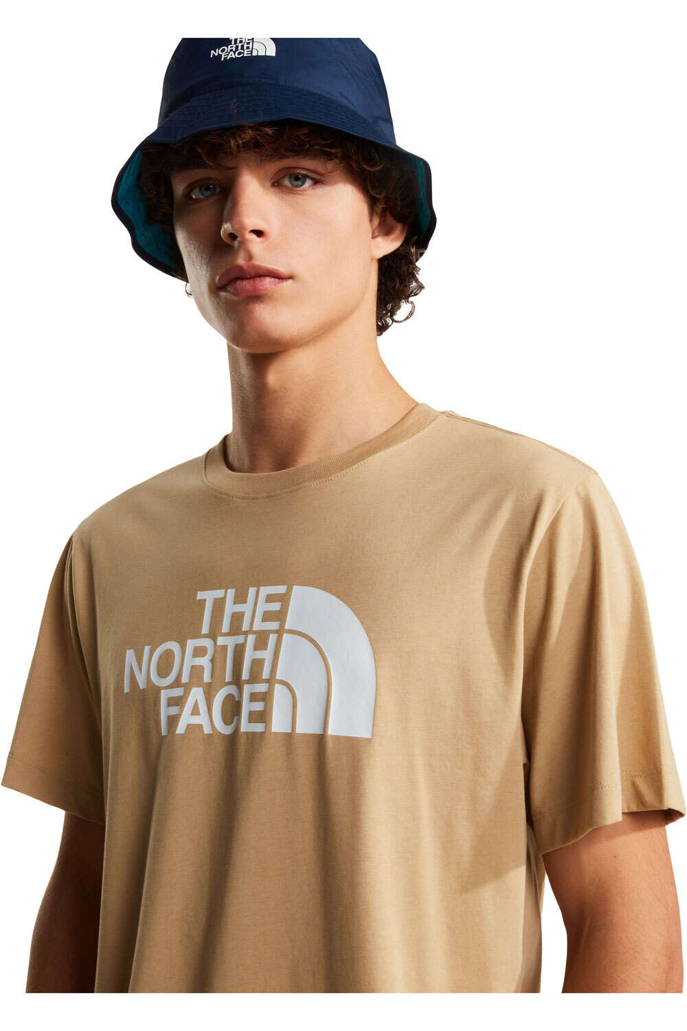 The North Face camiseta montaña manga corta hombre M EVOLUTION HALF DOME REGULAR SHORT SLEE vista detalle