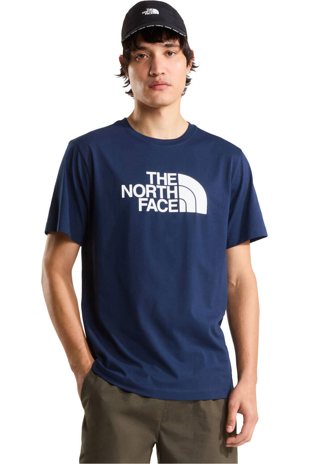 The North Face camiseta montaña manga corta hombre M EVOLUTION HALF DOME REGULAR SHORT SLEE vista frontal