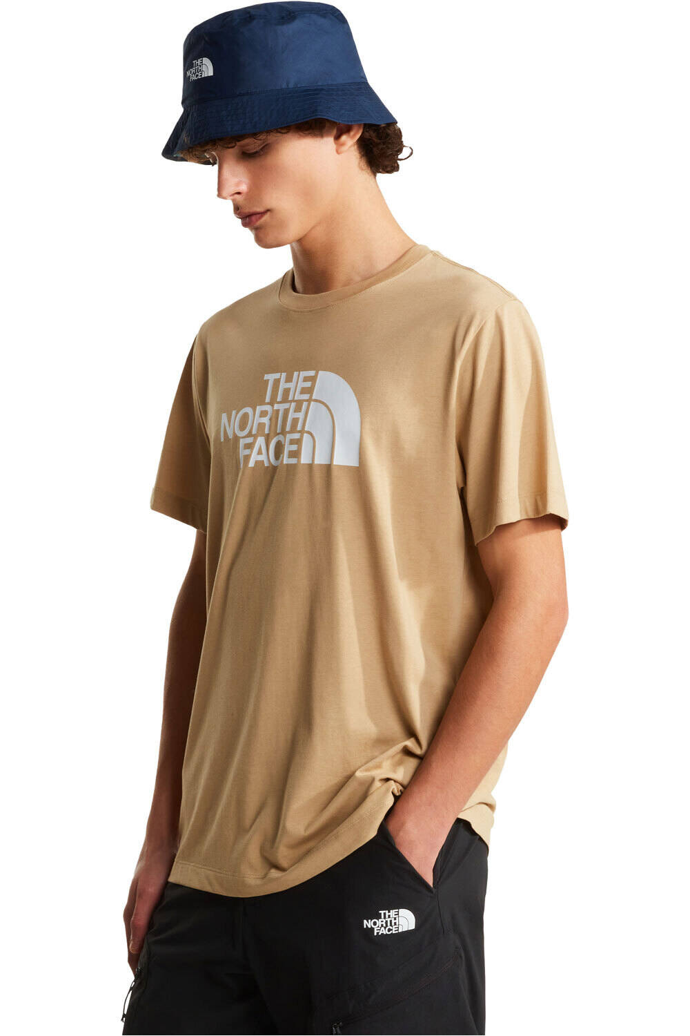 The North Face camiseta montaña manga corta hombre M EVOLUTION HALF DOME REGULAR SHORT SLEE vista frontal