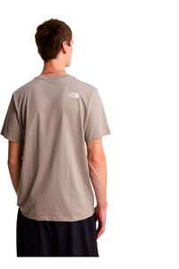 The North Face camiseta montaña manga corta hombre M EVOLUTION HALF DOME REGULAR SHORT SLEE vista trasera