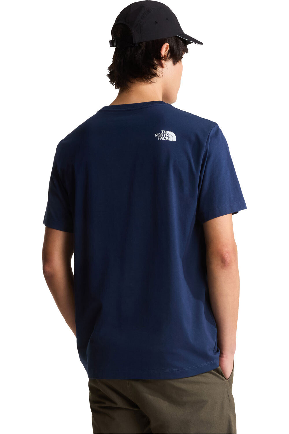 The North Face camiseta montaña manga corta hombre M EVOLUTION HALF DOME REGULAR SHORT SLEE vista trasera