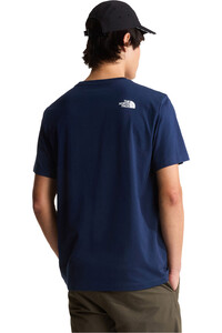 The North Face camiseta montaña manga corta hombre M EVOLUTION HALF DOME REGULAR SHORT SLEE vista trasera