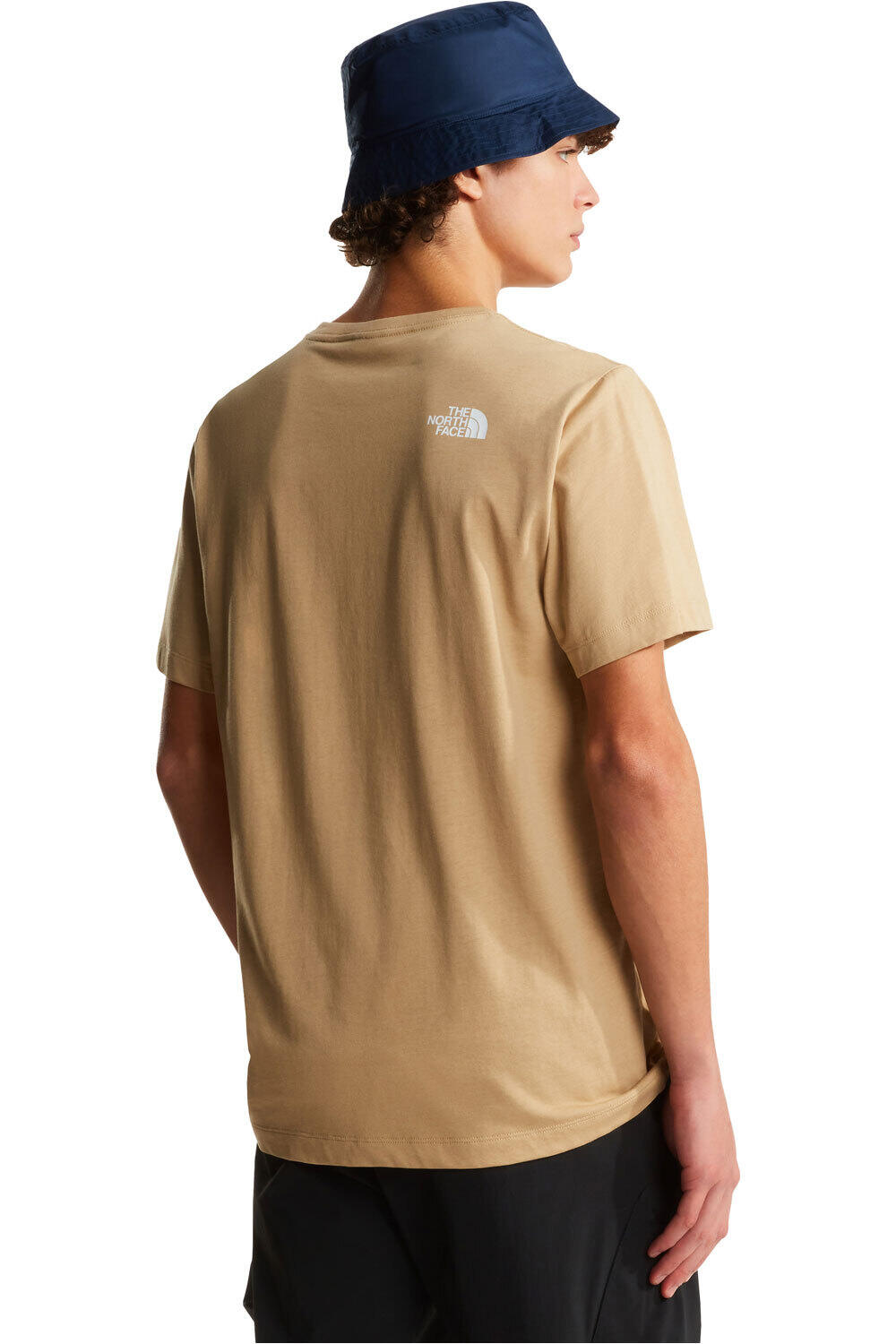 The North Face camiseta montaña manga corta hombre M EVOLUTION HALF DOME REGULAR SHORT SLEE vista trasera