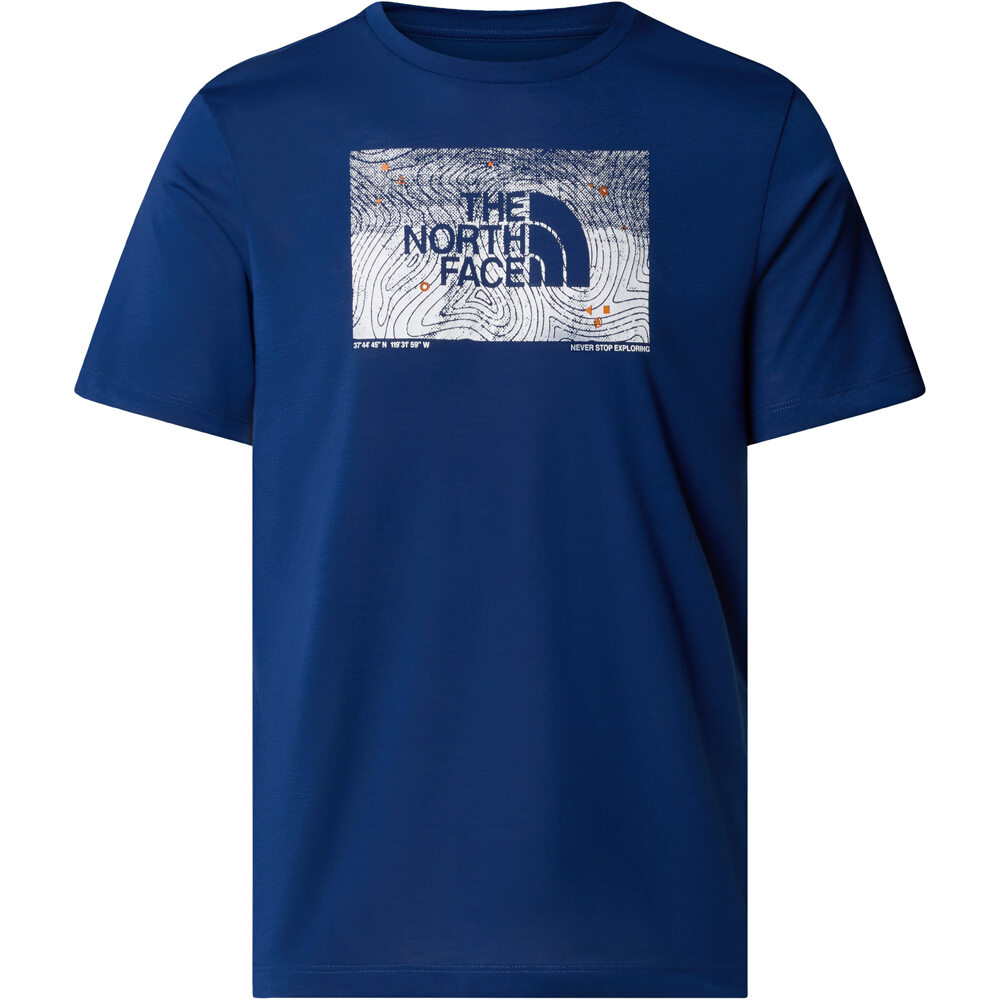 The North Face camiseta montaña manga corta hombre M FOUNDATION ABSTRACT GRAPHIC TEE vista detalle