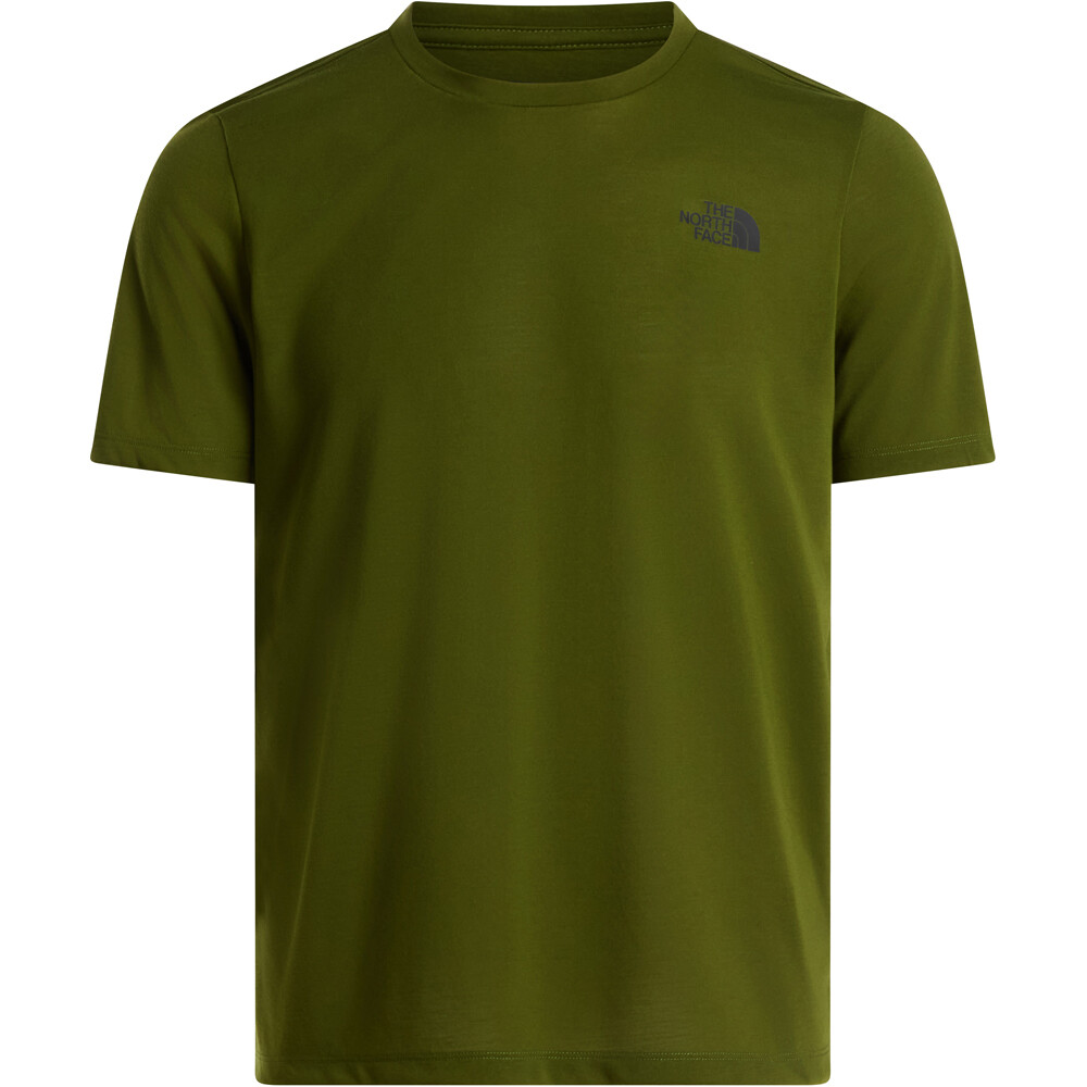 The North Face camiseta montaña manga corta hombre M FOUNDATION MOUNT SS TEE vista frontal