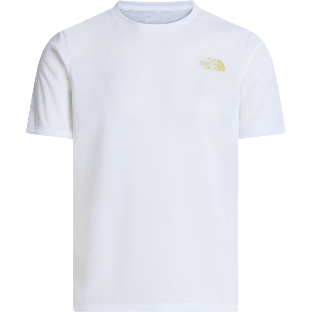 The North Face camiseta montaña manga corta hombre M FOUNDATION MOUNT SS TEE vista frontal