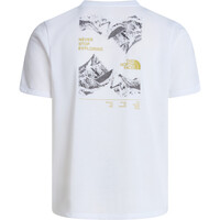 The North Face camiseta montaña manga corta hombre M FOUNDATION MOUNT SS TEE vista trasera