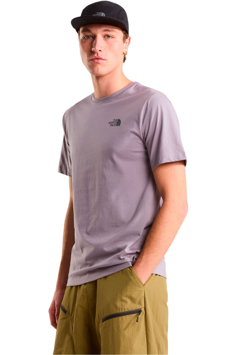 The North Face camiseta montaña manga corta hombre M HALF DOME PHOTO REGULAR SHORT SLEEVE T vista frontal