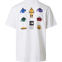 The North Face camiseta montaña manga corta hombre M ICON CELEBRATION REGULAR SHORT SLEEVE vista trasera