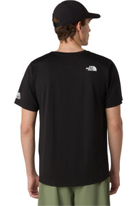 The North Face camiseta montaña manga corta hombre M MA 24/7 SHORT SLEEVES TEE vista trasera