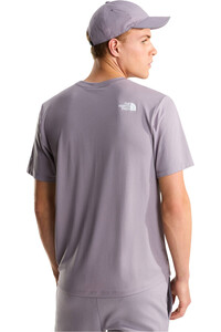 The North Face camiseta montaña manga corta hombre M MA 24/7 SHORT SLEEVES TEE vista trasera