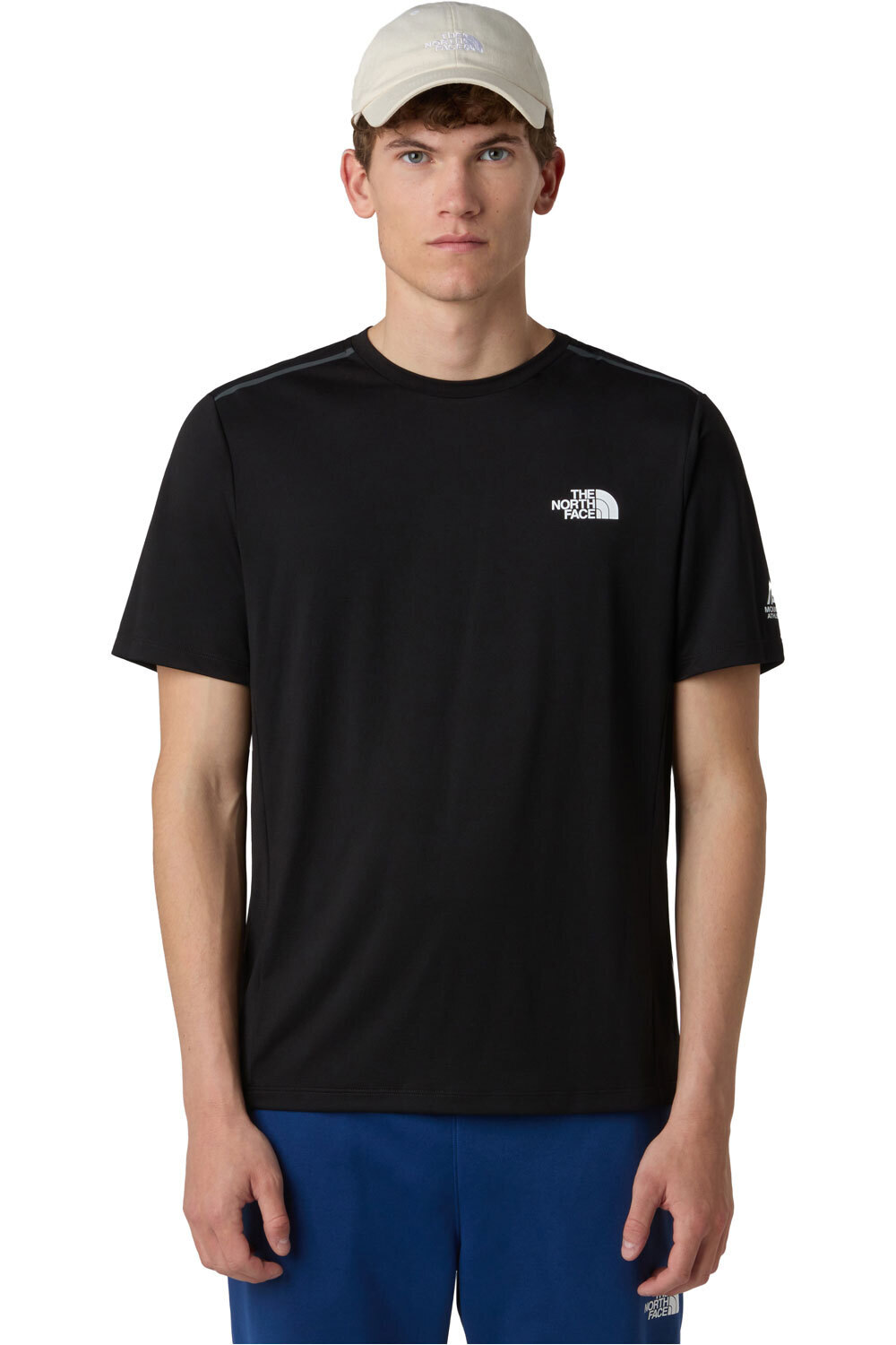 The North Face camiseta montaña manga corta hombre M MOUNTAIN ATHLETICS TAPE SHORT SLEEVES vista frontal