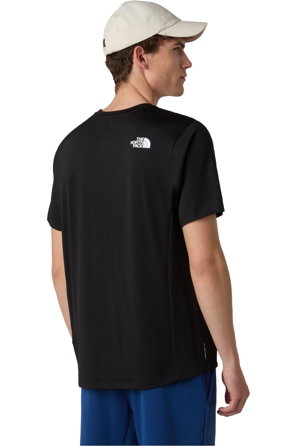 The North Face camiseta montaña manga corta hombre M MOUNTAIN ATHLETICS TAPE SHORT SLEEVES vista trasera