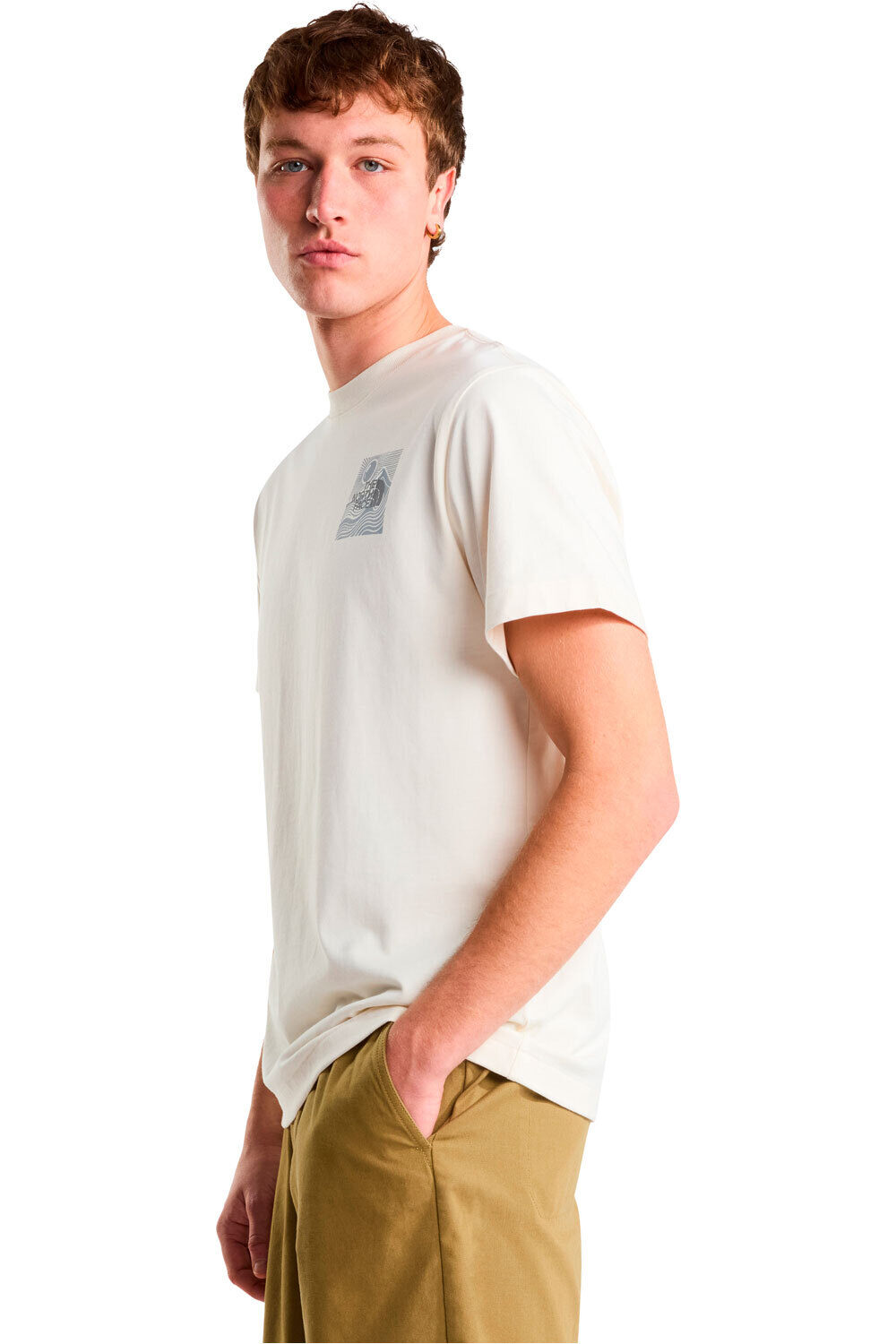 The North Face camiseta montaña manga corta hombre M MOUNTAIN ESCAPE RELAXED SHORT SLEEVE T vista detalle