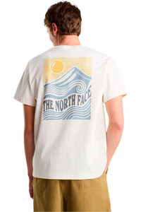 The North Face camiseta montaña manga corta hombre M MOUNTAIN ESCAPE RELAXED SHORT SLEEVE T vista trasera