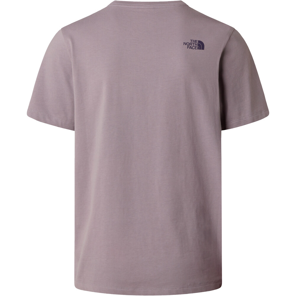 The North Face camiseta montaña manga corta hombre M MOUNTAIN LINE REGULAR SHORT SLEEVE TEE 03