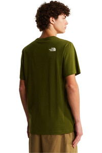The North Face camiseta montaña manga corta hombre M MOUNTAIN LINE REGULAR SHORT SLEEVE TEE vista trasera