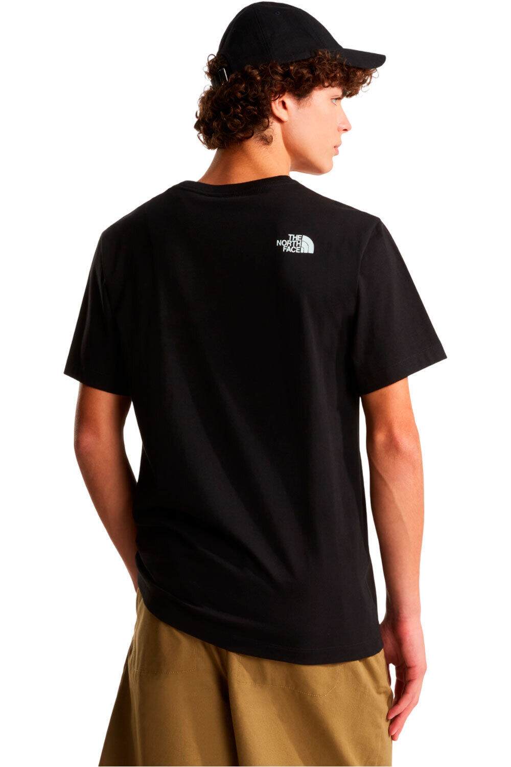 The North Face camiseta montaña manga corta hombre M MOUNTAIN LINE REGULAR SHORT SLEEVE TEE vista trasera