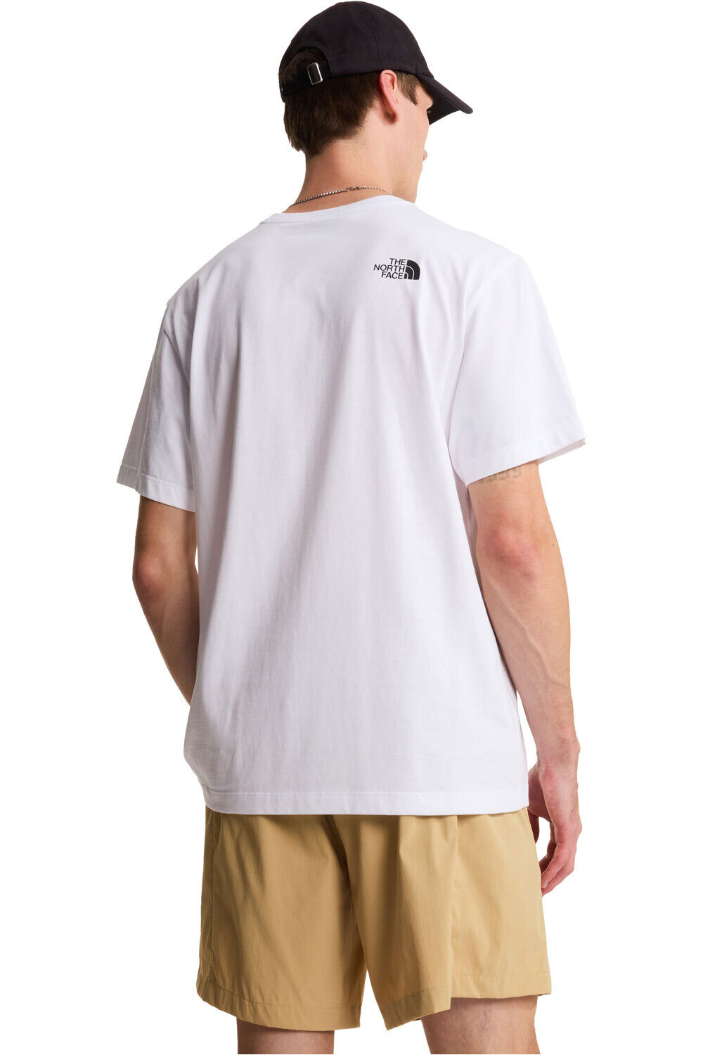 The North Face camiseta montaña manga corta hombre M MOUNTAIN LOGO RELAXED SHORT SLEEVE TEE vista trasera