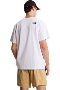 The North Face camiseta montaña manga corta hombre M MOUNTAIN LOGO RELAXED SHORT SLEEVE TEE vista trasera