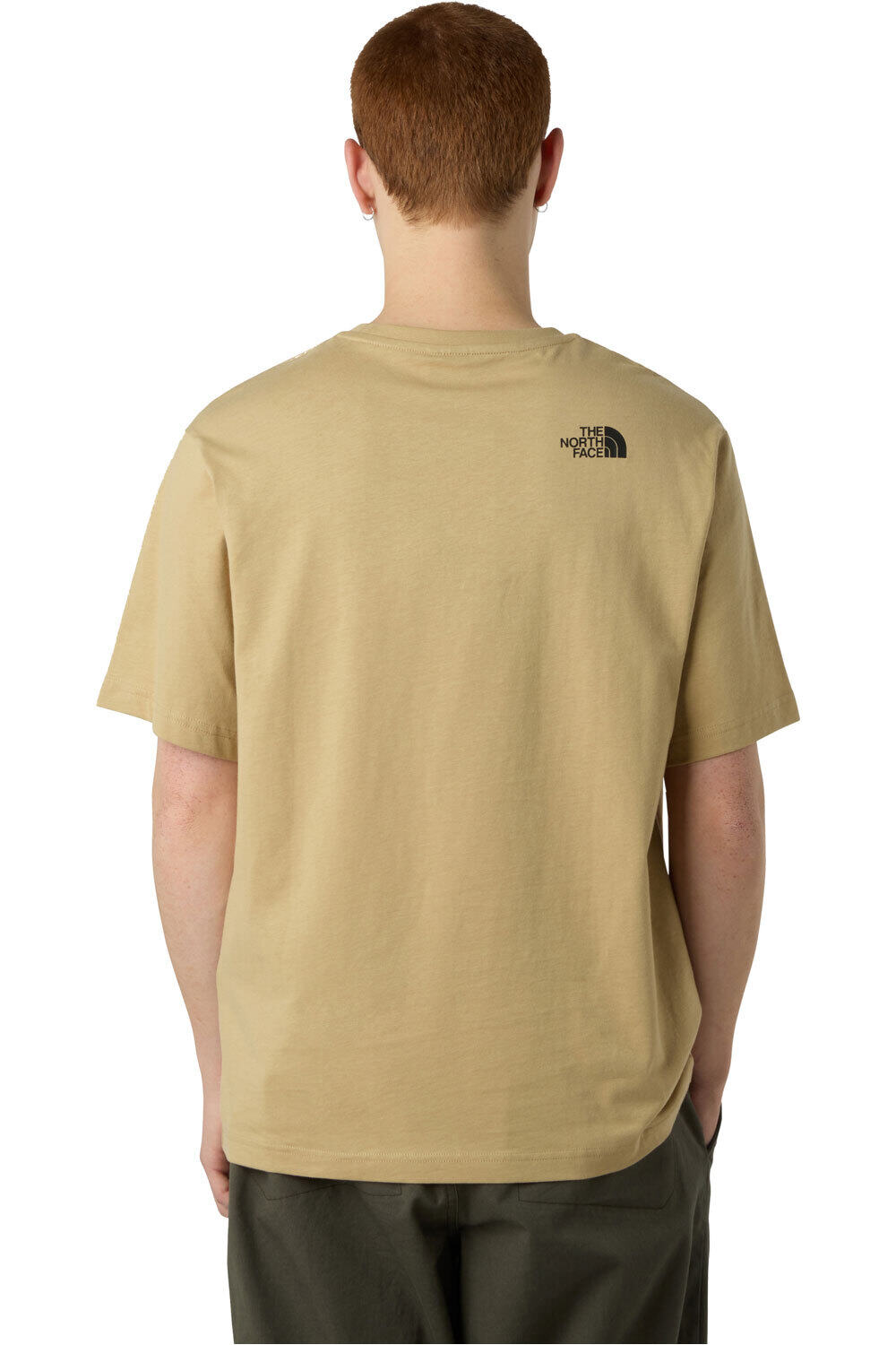 The North Face camiseta montaña manga corta hombre M MOUNTAIN LOGO RELAXED S/S POCKET TEE vista trasera