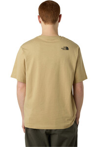 The North Face camiseta montaña manga corta hombre M MOUNTAIN LOGO RELAXED S/S POCKET TEE vista trasera