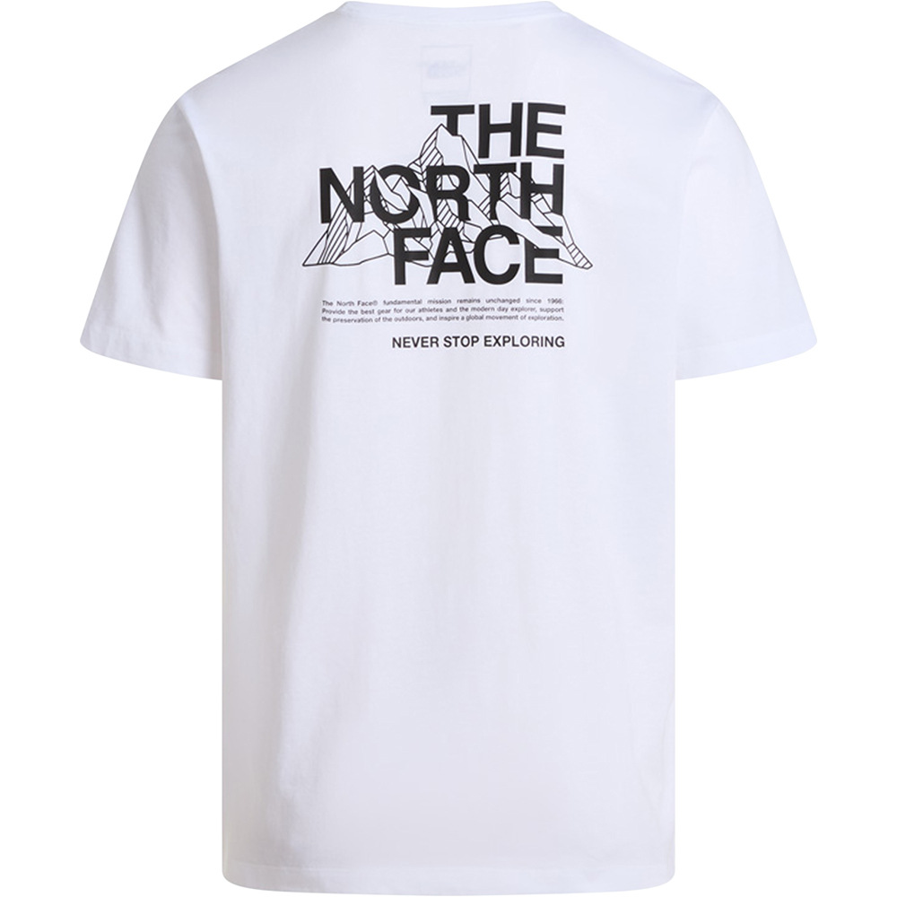 The North Face camiseta montaña manga corta hombre M MOUNTAIN SKETCH  REGULAR SHORT SLEEVE 03