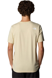 The North Face camiseta montaña manga corta hombre M S/S MOUNTAIN LINE TEE vista trasera
